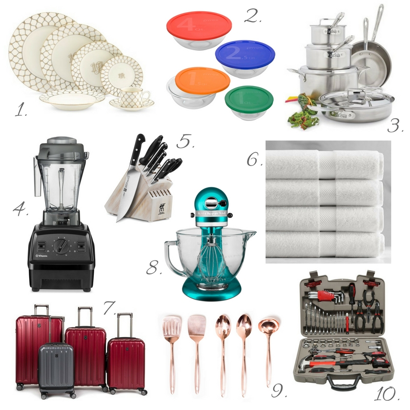 10 Must Have Wedding Registry Items 